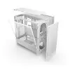 NZXT H5 Flow 2024 Edition Compact ATX Mid-Tower High Airflow Gaming Casing (White)-2
