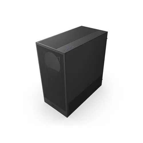 NZXT H5 Flow RGB 2024 Edition Compact ATX Mid-Tower High Airflow Gaming Casing (Black)-3