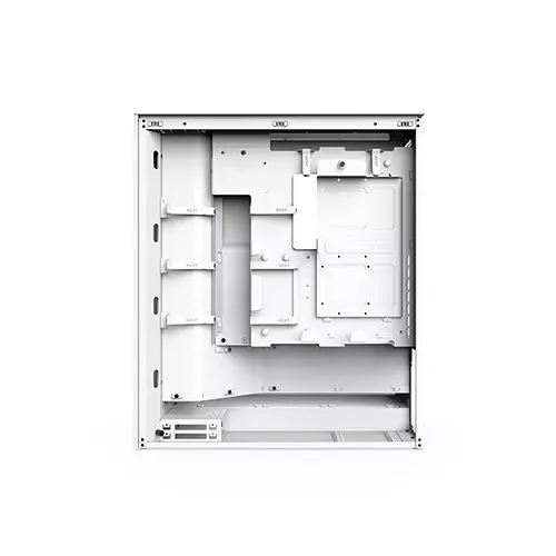 NZXT H7 Flow RGB 2024 Edition Mid-Tower ATX Airflow Gaming Casing (White) - 3