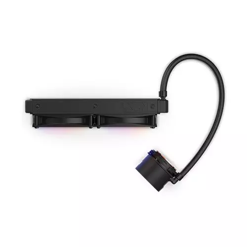 NZXT Kraken 240 RGB 240mm AIO Liquid CPU Cooler with LCD Display (Black) - 1