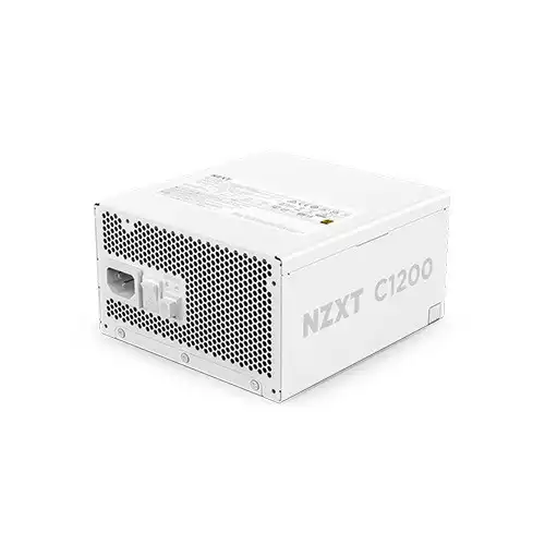 NZXT C1200 1200 Watt 80 Plus Gold ATX 3.1 Full-Modular Power Supply (White)