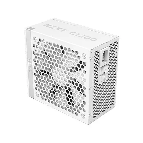NZXT C1200 1200 Watt 80 Plus Gold ATX 3.1 Full-Modular Power Supply (White) - 1