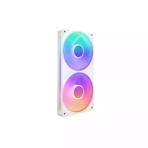NZXT F240 RGB Core 240mm Single Frame Casing Fan (White)