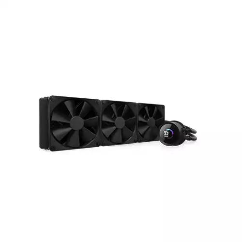 NZXT Kraken 360 360mm AIO Liquid Cooler with LCD Display (Black)