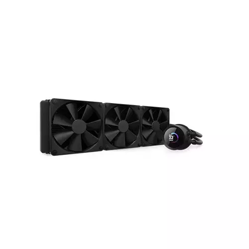 NZXT Kraken 360 360mm AIO Liquid Cooler with LCD Display (Black)