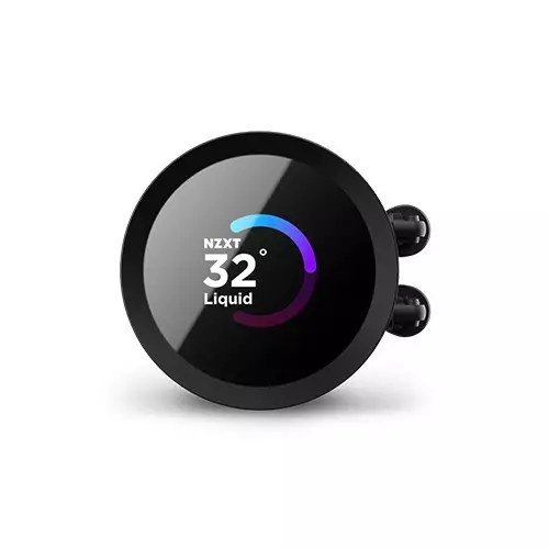 NZXT Kraken 360 360mm AIO Liquid Cooler with LCD Display (Black)-2