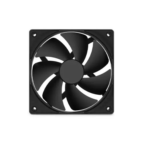 NZXT F120P 120mm Static Pressure PWM Casing Fan (White)