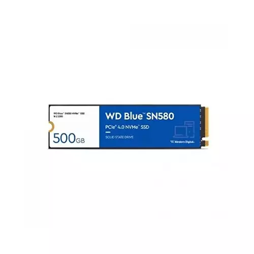 Western Digital Blue SN580 GEN 4 M.2 NVMe 500GB SSD