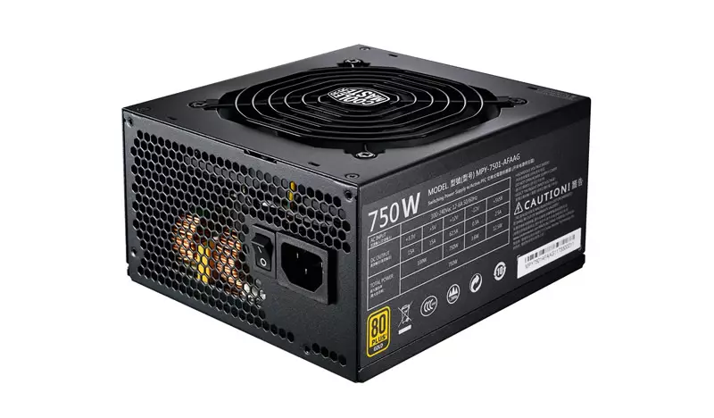 Cooler Master MWE 750W Fully Modular 80 Plus Gold Certified Power Supply-gallery-1