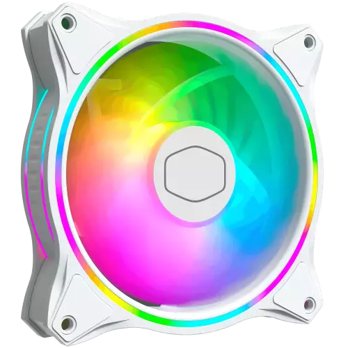 Cooler Master MasterFan MF120 Halo White ARGB 120mm Case Fan