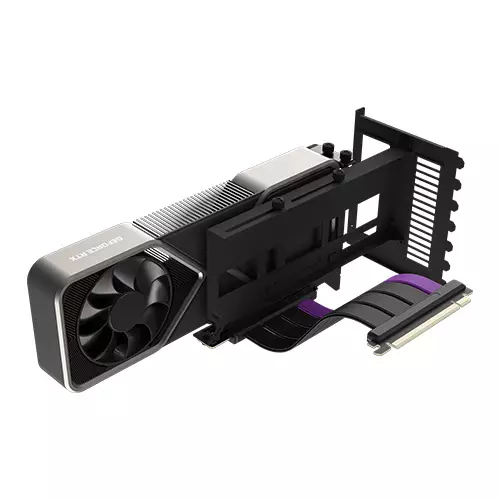 COOLER MASTER UNIVERSAL VERTICAL GRAPHICS CARD HOLDER KIT V2 (PCIE 4.0)-gallery-1