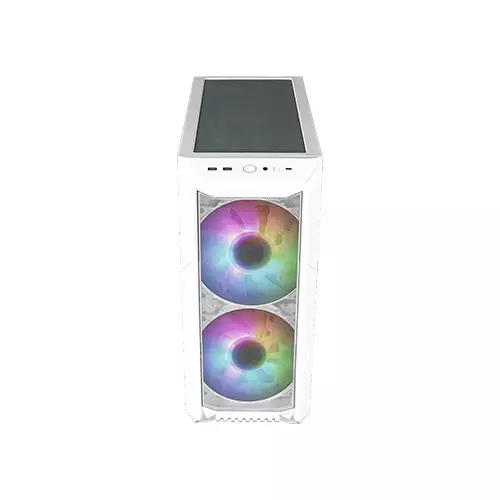 COOLER MASTER HAF 500 MID TOWER ITX CASE WHITE-gallery-2