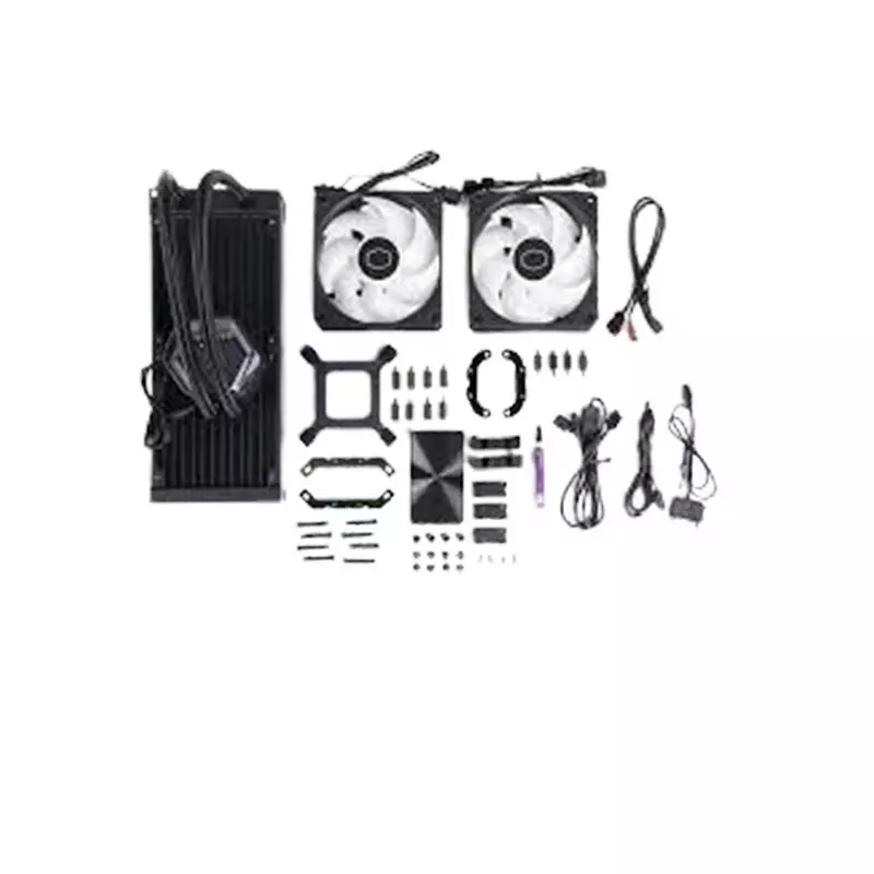 Cooler Master MasterLiquid 240 ATMOS ARGB 240mm Liquid CPU Cooler (Black) - 4