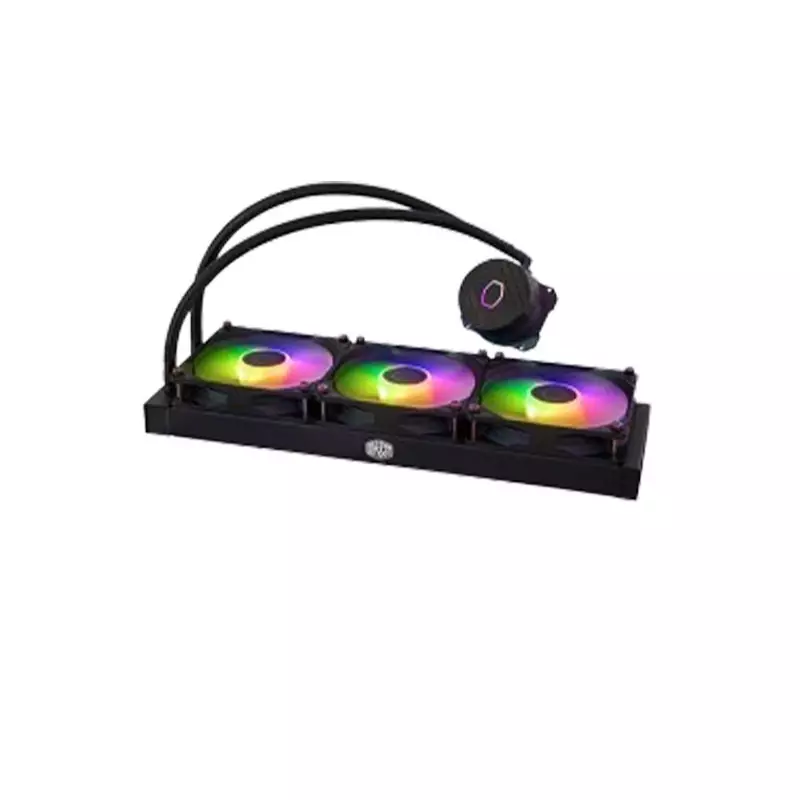 Cooler Master MasterLiquid 360L Core ARGB 360mm Liquid CPU Cooler (Black)-gallery-2