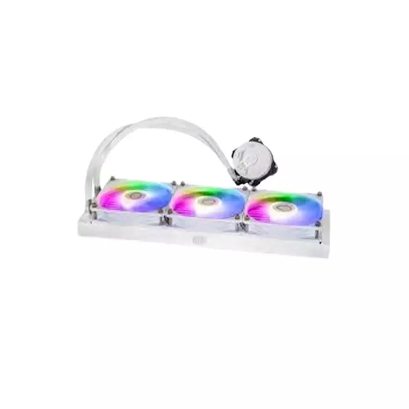 Cooler Master MasterLiquid 360L Core ARGB 360mm Liquid CPU Cooler (White)-1