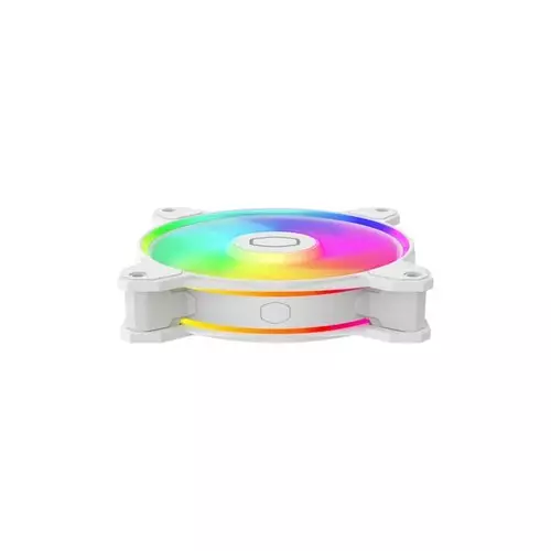 Cooler Master MASTERFAN MF120 HALO² Case Fan (White)-2