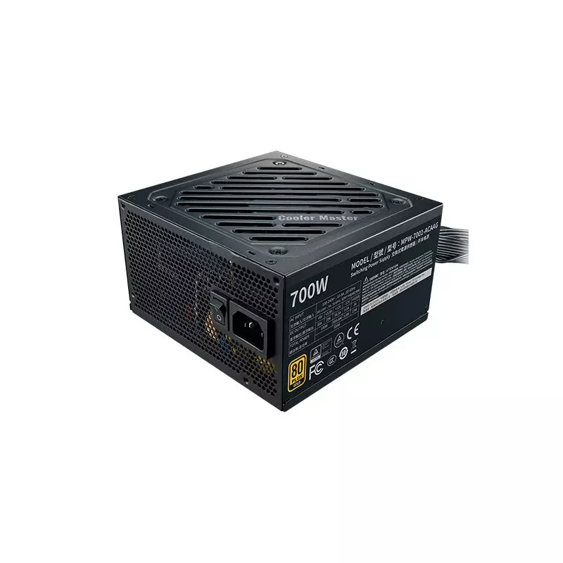 Cooler Master G700 Gold Non Modular 700W 80 PLUS Gold ATX Power Supply-gallery-1