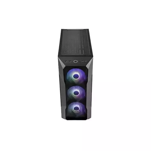 Cooler Master TD500 MESH V2 Mid-Tower Micro ATX ARGB Gaming Case (Black)-1