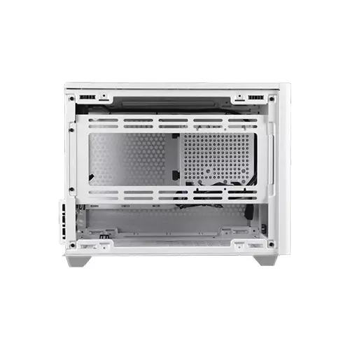 Cooler Master MasterBox NR200 Mini-Tower Mini-ITX Desktop Casing (White)-gallery-2