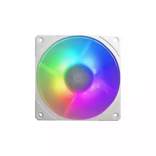 Cooler Master Mobius 120p ARGB Case White Fan