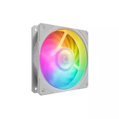 Cooler Master Mobius 120p ARGB Case White Fan-1