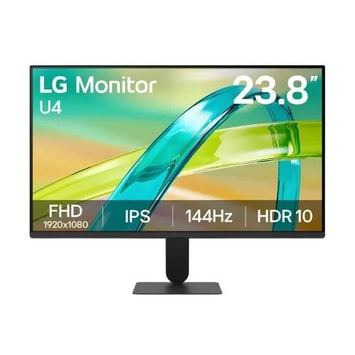 LG 24U411B-B 24 Inch FHD 144Hz IPS Monitor