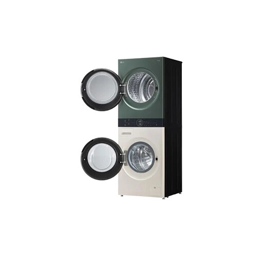 LG WT1410NHEG 14 kg Wash Tower With 10 Kg Dryer - 1