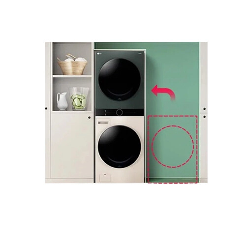 LG WT1410NHEG 14 kg Wash Tower With 10 Kg Dryer - 3