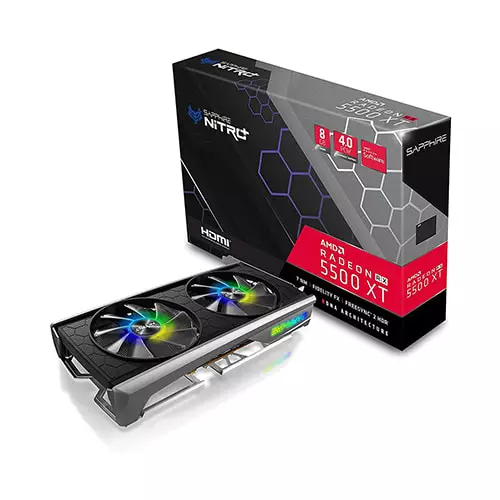SAPPHIRE NITRO PLUS RX 5500 XT 8GB GRAPHICS CARD