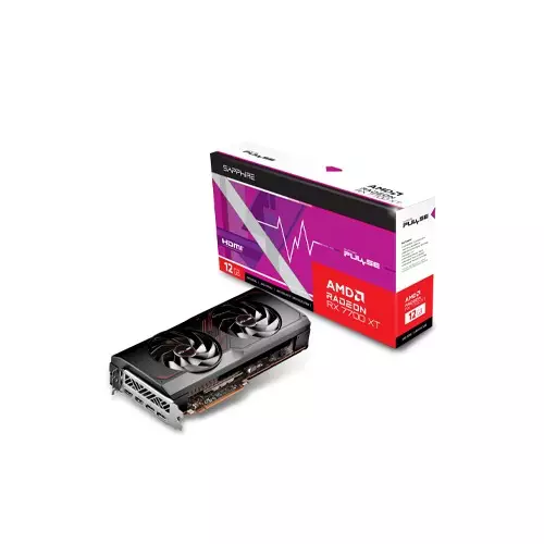SAPPHIRE PULSE AMD RADEON RX 7700 XT GAMING 12GB GDDR6 DUAL GRAPHICS CARD