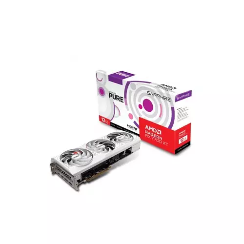 SAPPHIRE Pure AMD Radeon RX 7700 XT Gaming OC 12GB GDDR6 Graphics Card