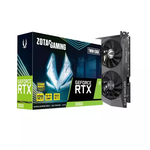 ZOTAC GAMING GEFORCE RTX 3060 TWIN EDGE 12GB GDDR6 GRAPHICS CARD