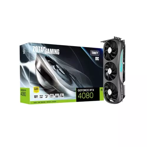 ZOTAC GAMING GEFORCE RTX 4080 16GB TRINITY OC GRAPHICS CARD