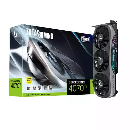 ZOTAC GAMING GEFORCE RTX 4070 TI TRINITY 12GB GRAPHICS CARD
