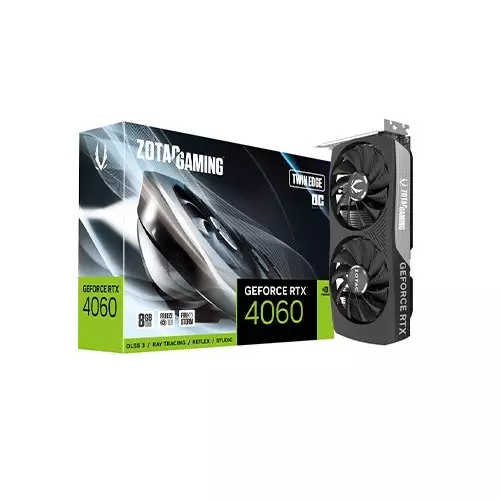 ZOTAC GAMING GEFORCE RTX 4060 8GB TWIN EDGE OC GRAPHICS CARD