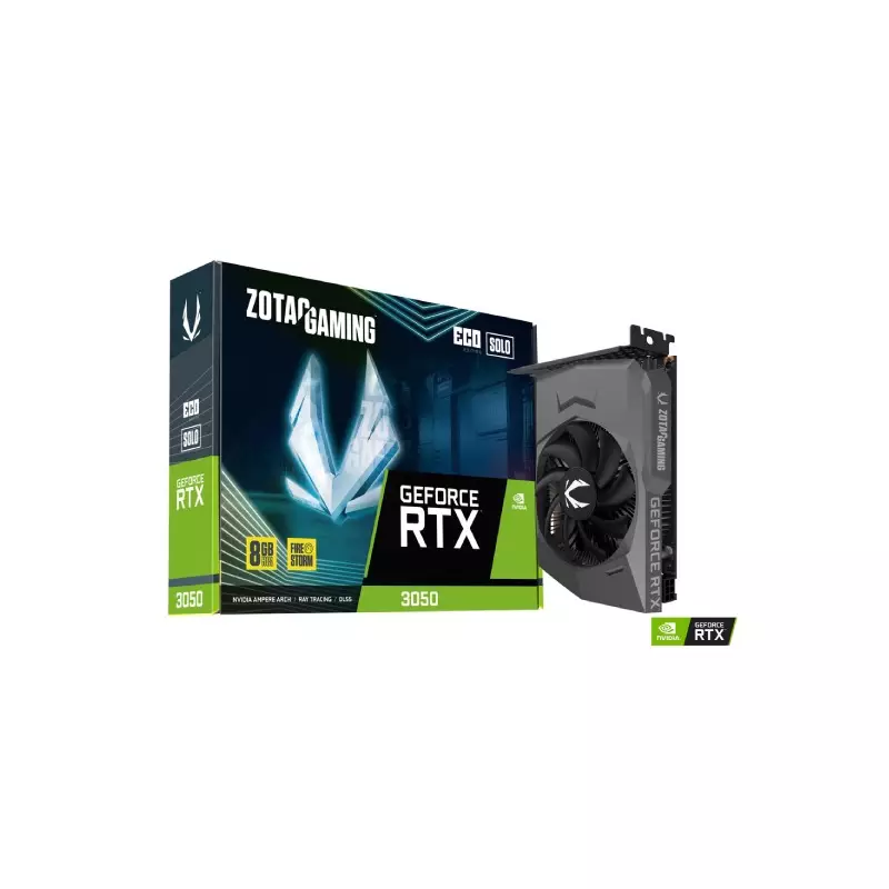 ZOTAC GAMING GEFORCE RTX 3050 ECO SOLO 8GB GDDR6 GRAPHICS CARD