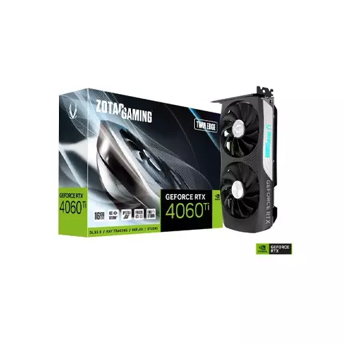 ZOTAC GAMING GeForce RTX 4060 Ti 16GB Twin Edge GDDR6 Graphics Card