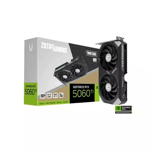 ZOTAC GAMING GeForce RTX 5060 Ti Twin Edge OC 16GB GDDR7 Graphics Card