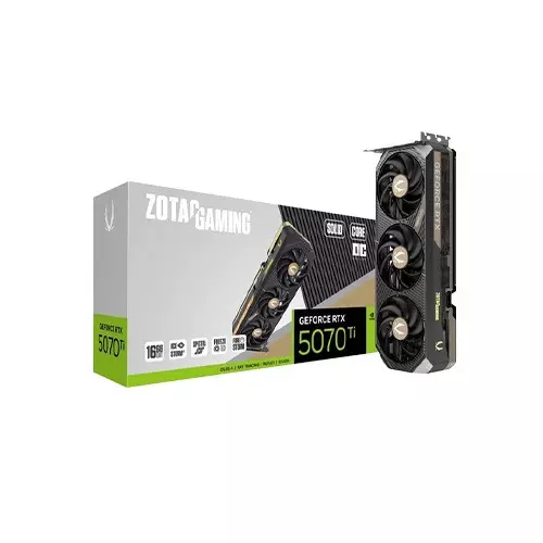 ZOTAC GAMING GeForce RTX 5070 Ti SOLID SFF OC 16GB GDDR7 Graphics Card