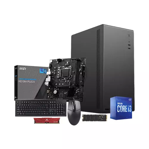 Intel Core i3 10th Gen MSI H510M PLUS II 8GB Ram 256GB SSD Desktop PC