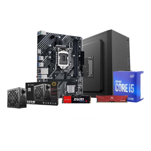 Intel Core i5 10th Gen H510M-F Micro ATX 8GB RAM 256GB SSD Desktop PC