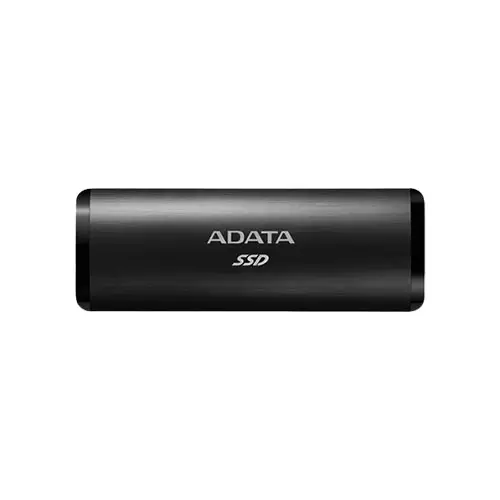 ADATA SE760 512GB USB 3.2 TYPE-C PORTABLE EXTERNAL SSD (BLACK)
