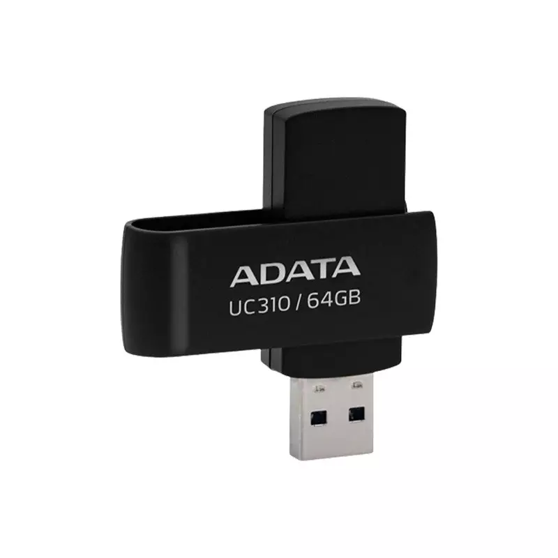 Adata UC310 64GB USB 3.2 Pen Drive (Black) - 2