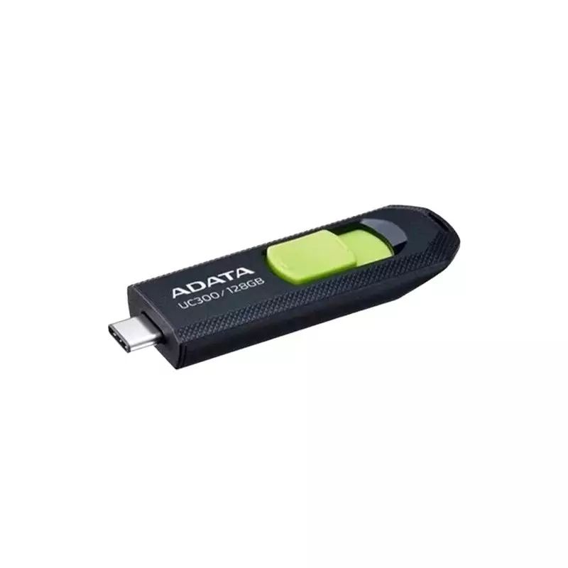 Adata UC300 128GB USB Type-C Pen Drive (Black-Green)-gallery-1
