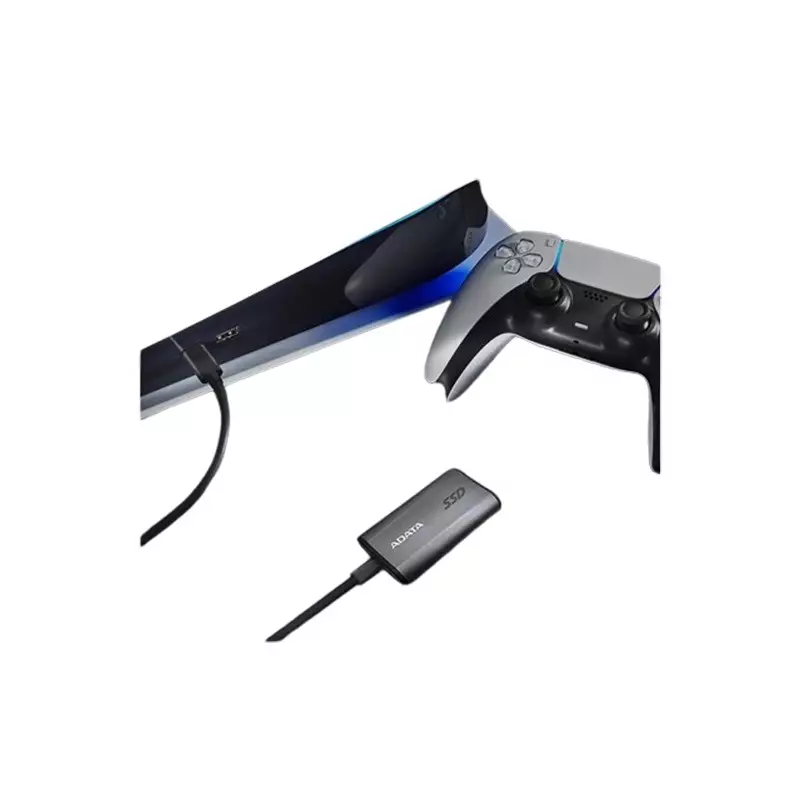 Adata Elite SE880 2TB USB Type-C Portable External SSD (Gray) - 3