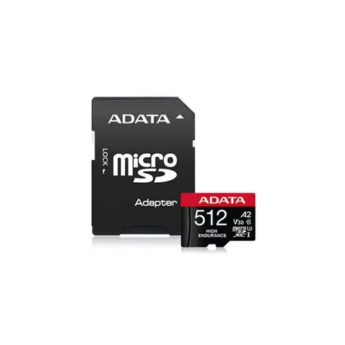 ADATA 512GB UHS-I Class 10 High-Endurance microSDXC Memory Card