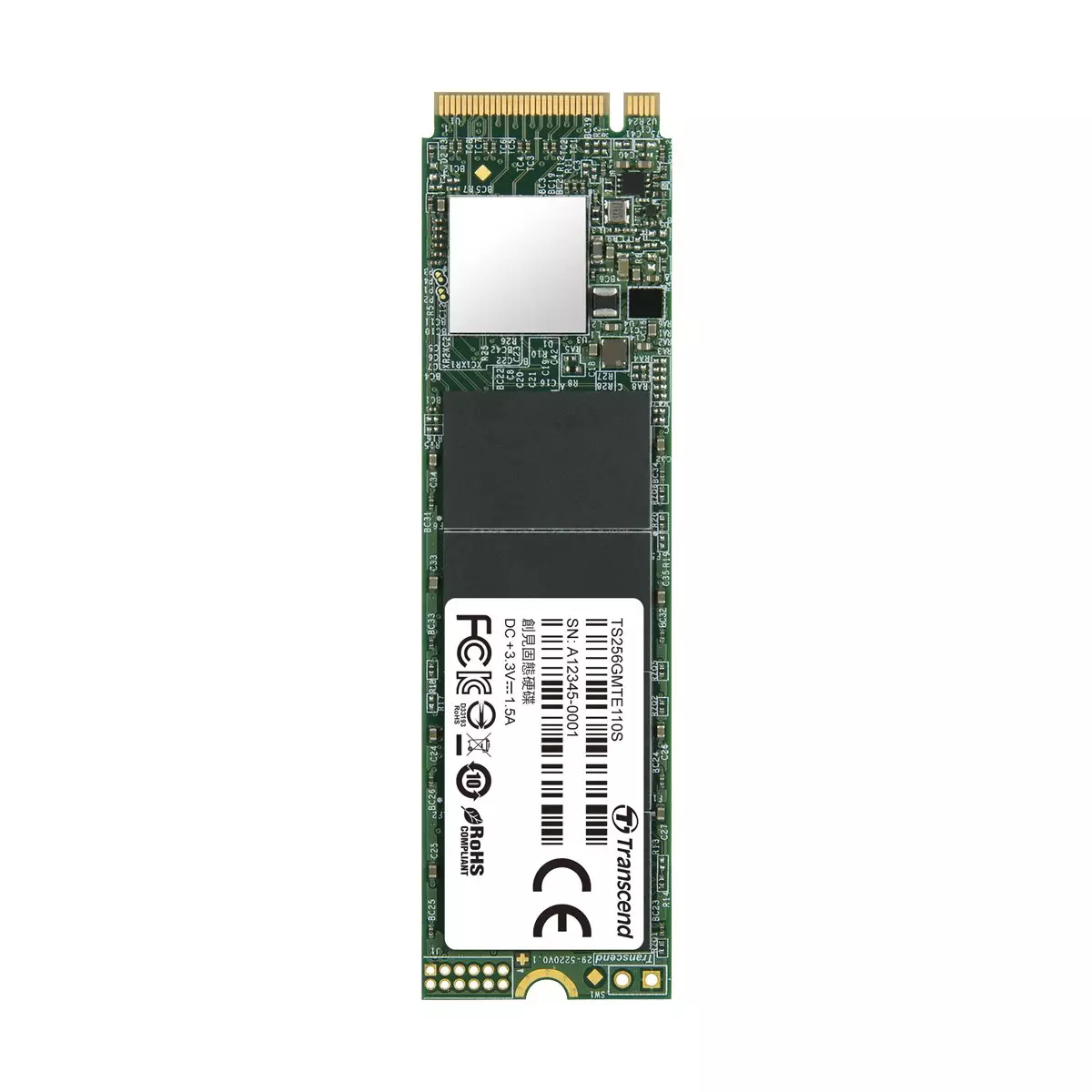 Transcend 110S 256GB M.2 PCIe SSD Drive