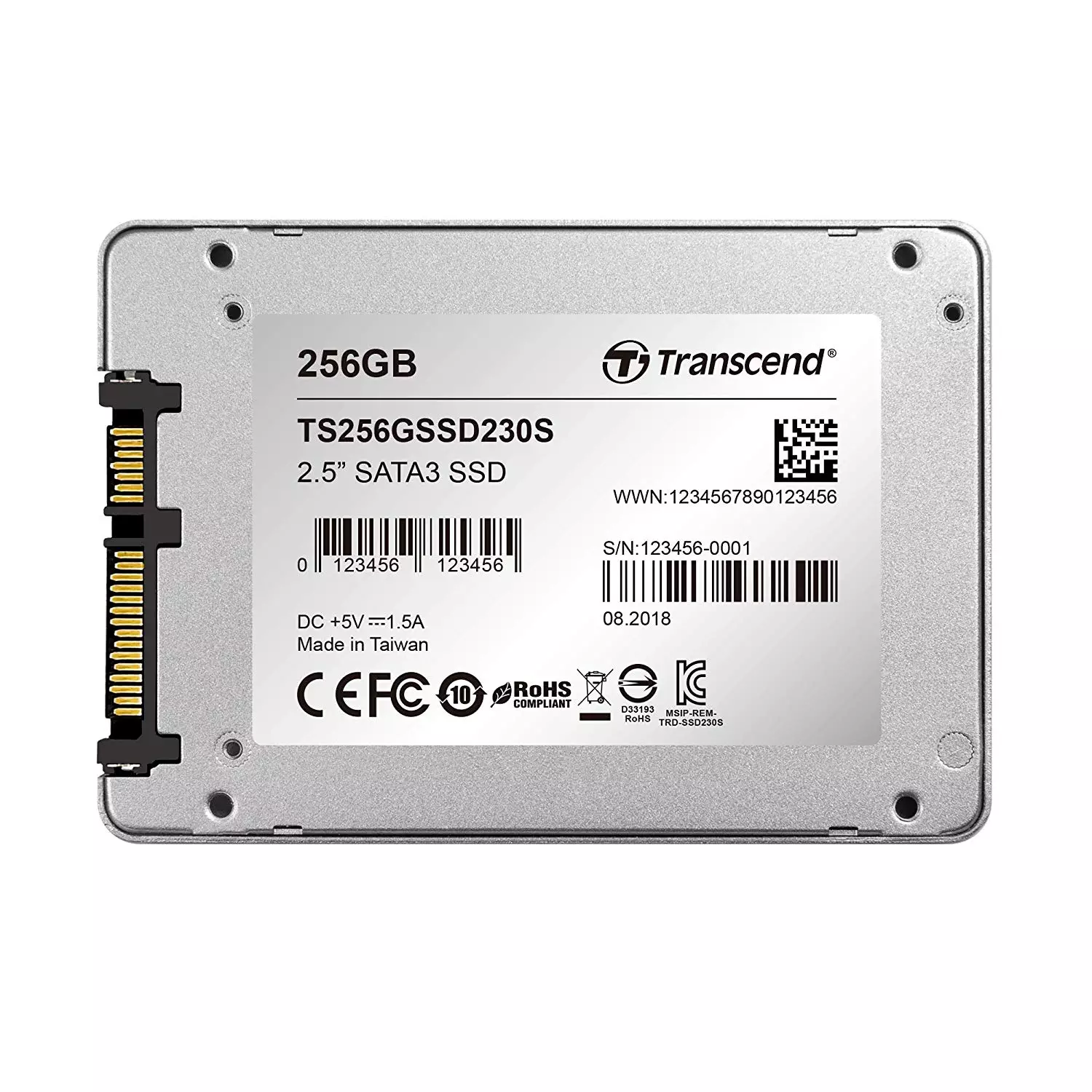 Transcend 230S 2.5 Inch 256GB SATAIII SSD-gallery-1