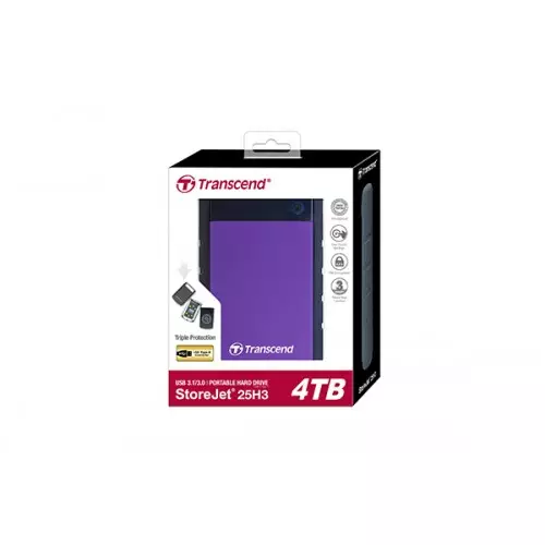 Transcend StoreJet 25H3 4TB USB 3.1 Portable HDD-2