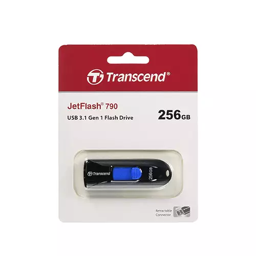 Transcend JetFlash 790 256GB USB 3.1 Pendrive - 2